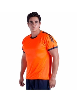 UV Sun Protection Sport T Shirts for Men Short Sleeve Athletic Tennis Tee