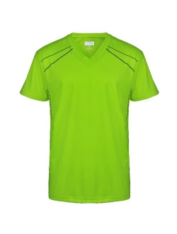 UV Sun Protection Sport T Shirts for Men Short Sleeve Athletic Tennis Tee