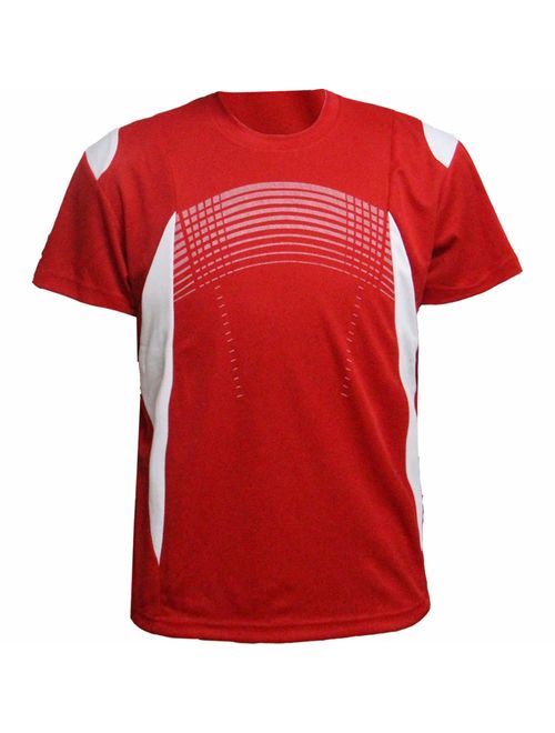 UV Sun Protection Sport T Shirts for Men Short Sleeve Athletic Tennis Tee