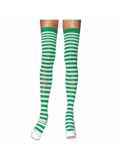 Women's Nylon Striped Stockings