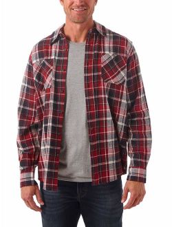 Authentics Men's Long Sleeve Flannel Shirt