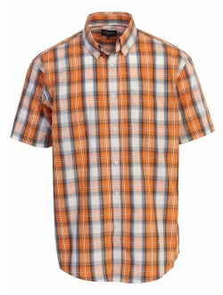 Men's Plaid Short Sleeve Shirt