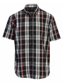 Men's Plaid Short Sleeve Shirt