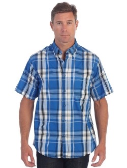 Men's Plaid Short Sleeve Shirt