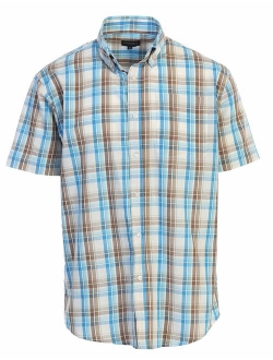 Men's Plaid Short Sleeve Shirt