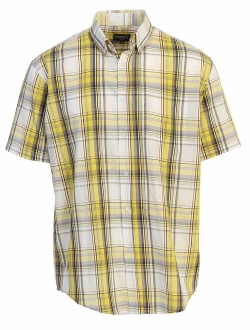 Men's Plaid Short Sleeve Shirt