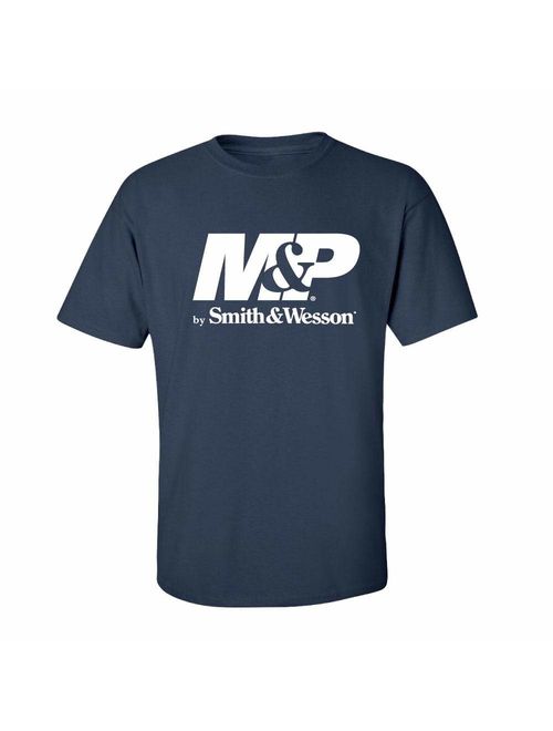 Smith and Wesson Men's M&P Solid Logo Short Sleeve Cotton T-Shirt