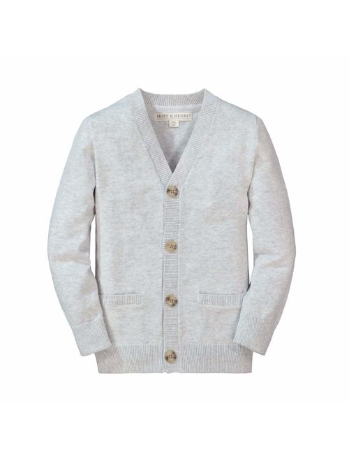 Hope & Henry Boys' Cardigan Sweater