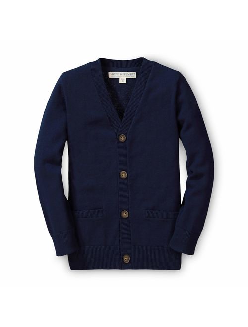 Hope & Henry Boys' Cardigan Sweater