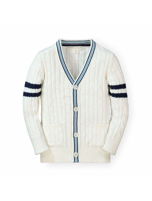 Hope & Henry Boys' Cardigan Sweater