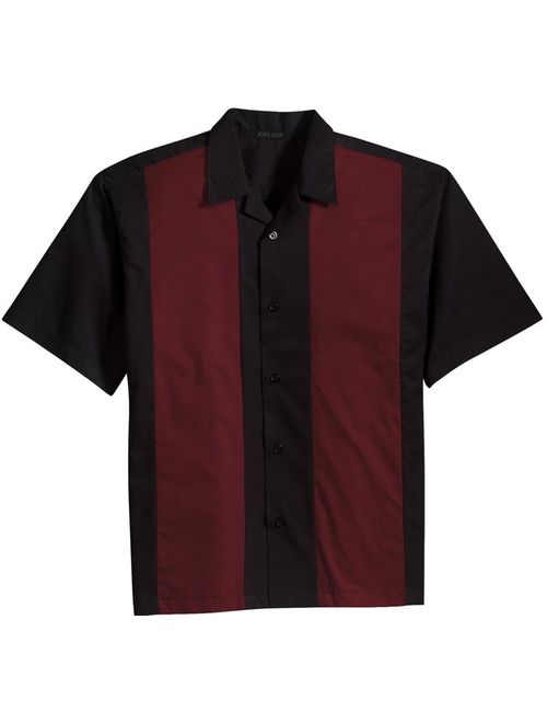 Joe's USA Men's Retro Bowling Shirts