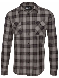 Flannel Shirt for Men - Mens Dry Fit Lightweight Fitted Flannels