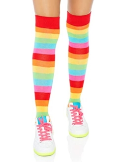 Women's Rainbow Pride Festival Thigh Highs Socks