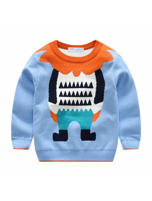 Mud Kingdom Boys Christmas Sweaters Xmas Reindeer Clothes