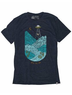 INTO THE AM Men's Graphic Tees for Men - Short Sleeve T-Shirts