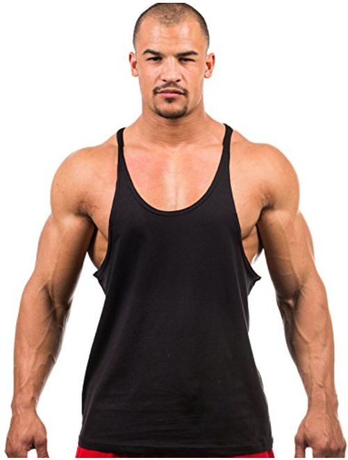 Buy Iwearit Brand Y-Back Muscle Tanktop Straight Bottom - Made in USA ...