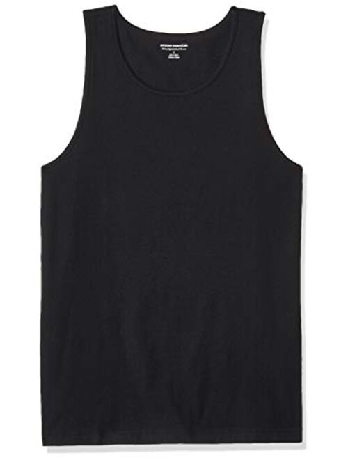 Amazon Essentials Men's Solid Scoop Neck Slim-fit Tank Top