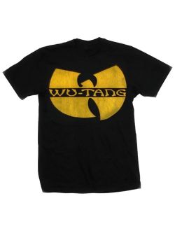 Bravado Men's Wu-Tang Clan Distressed Logo T-Shirt