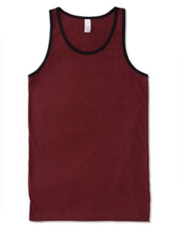 Men's Solid Sleeveless Regular Size Premium Basic Tank Top (Size Upto 3XL