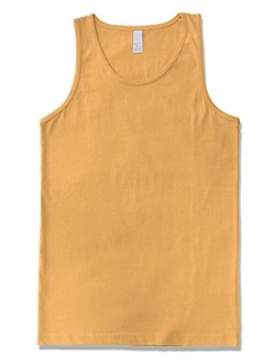 Men's Solid Sleeveless Regular Size Premium Basic Tank Top (Size Upto 3XL