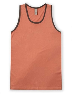 Men's Solid Sleeveless Regular Size Premium Basic Tank Top (Size Upto 3XL