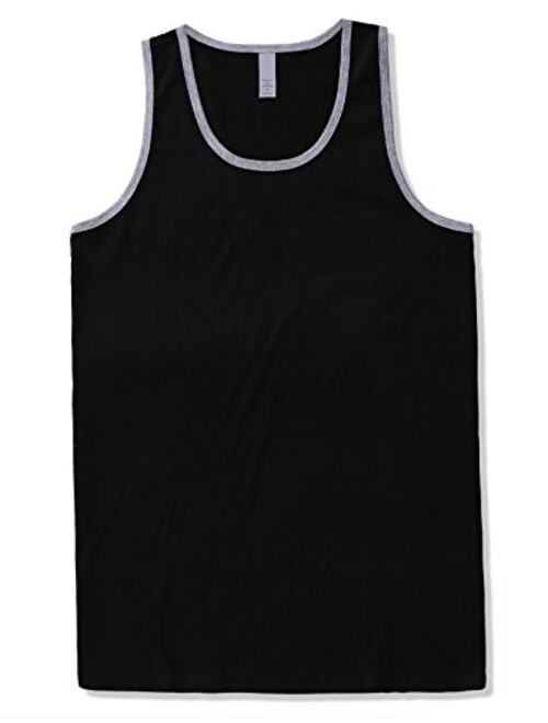 Men's Solid Sleeveless Regular Size Premium Basic Tank Top (Size Upto 3XL