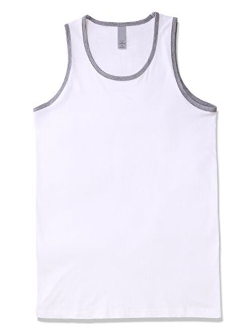 Men's Solid Sleeveless Regular Size Premium Basic Tank Top (Size Upto 3XL