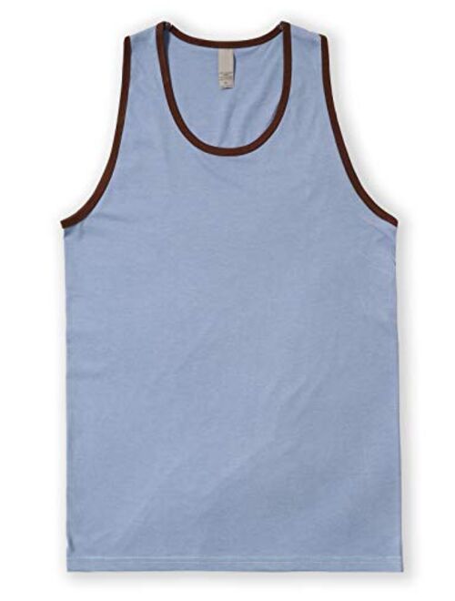 Men's Solid Sleeveless Regular Size Premium Basic Tank Top (Size Upto 3XL