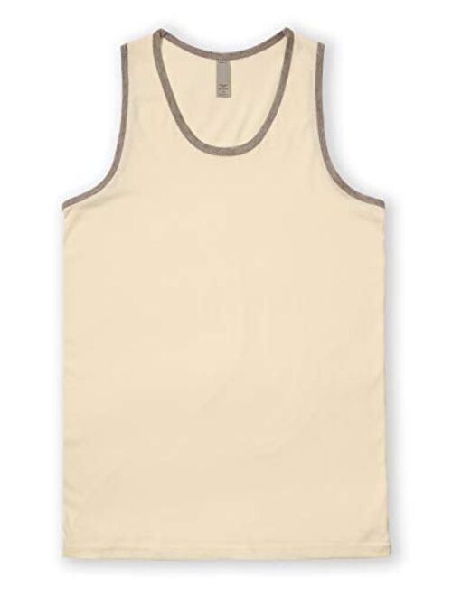 Men's Solid Sleeveless Regular Size Premium Basic Tank Top (Size Upto 3XL