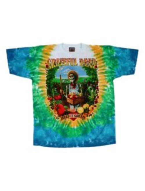 Liquid Blue Men's Grateful Dead Let It Grow Short-Sleeve Tie dye T-Shirt