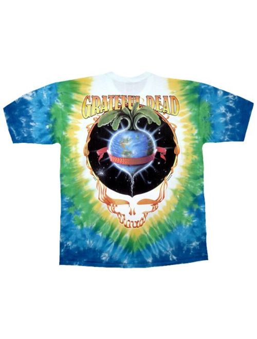 Liquid Blue Men's Grateful Dead Let It Grow Short-Sleeve Tie dye T-Shirt