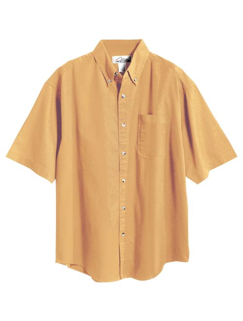 Tri-Mountain Men's Recruit Blend Twill Shirt with Teflon Stain Resistant Finish