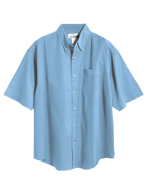 Tri-Mountain Men's Recruit Blend Twill Shirt with Teflon Stain Resistant Finish