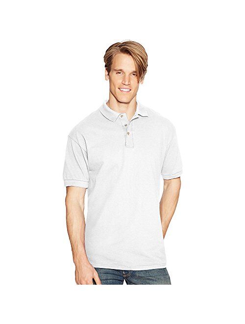 Hanes ComfortSoft - 7-Ounce Pique Knit Sport Shirt. 055X