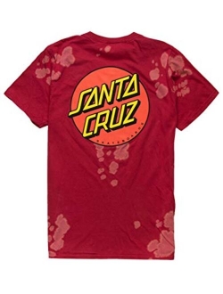 Santa Cruz Men's Cotton Printed Short Sleeve Crew Neck T-Shirt