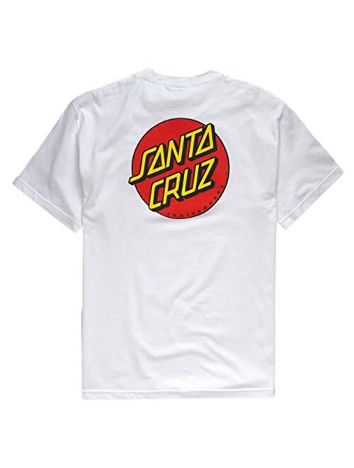 Santa Cruz Men's Cotton Printed Short Sleeve Crew Neck T-Shirt