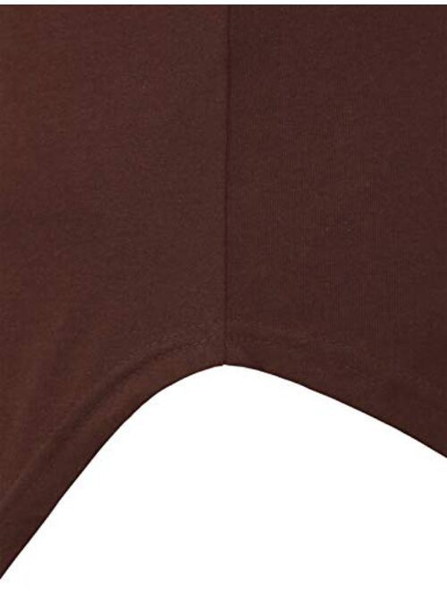 JD Apparel Men's Basic Hipster Hip Hop Elong Longline Crewneck T-Shirt