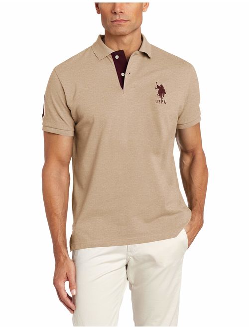 U.S. Polo Assn. Men's Short-Sleeve Polo Shirt with Applique