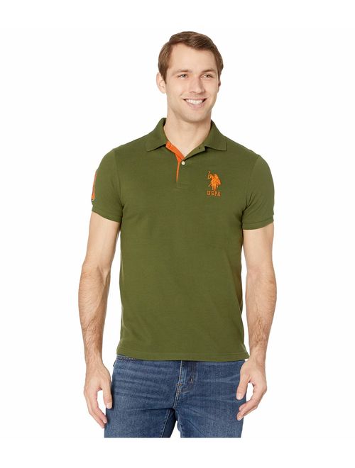 U.S. Polo Assn. Men's Short-Sleeve Polo Shirt with Applique