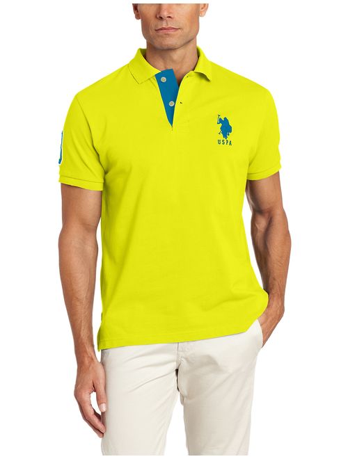 U.S. Polo Assn. Men's Short-Sleeve Polo Shirt with Applique