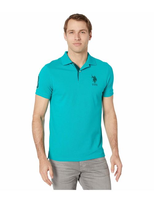 U.S. Polo Assn. Men's Short-Sleeve Polo Shirt with Applique