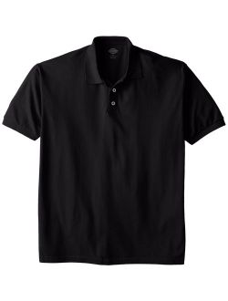 Men's Big Short-Sleeve Pique Polo Shirt