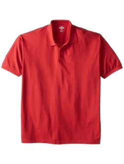 Men's Big Short-Sleeve Pique Polo Shirt