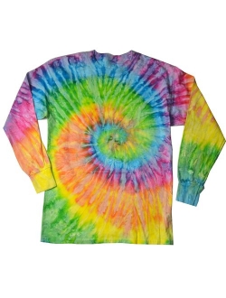 Colortone Youth & Adult Tie Dye Long Sleeve T-Shirt