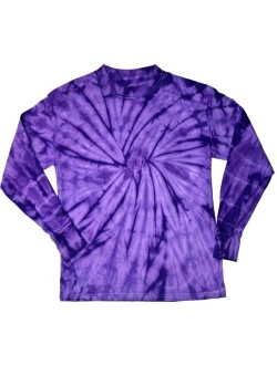 Colortone Youth & Adult Tie Dye Long Sleeve T-Shirt