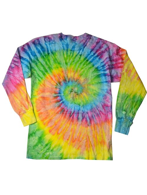 Colortone Youth & Adult Tie Dye Long Sleeve T-Shirt