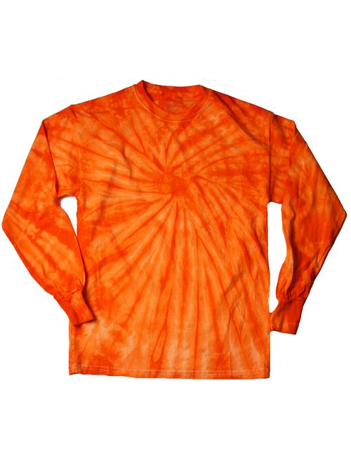 Colortone Youth & Adult Tie Dye Long Sleeve T-Shirt