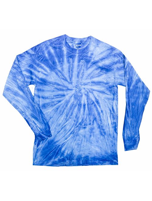 Colortone Youth & Adult Tie Dye Long Sleeve T-Shirt