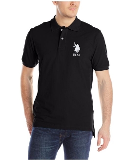 Men's Solid Pique Polo Shirt