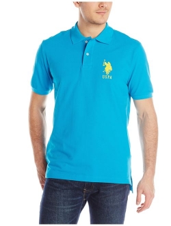 Men's Solid Pique Polo Shirt